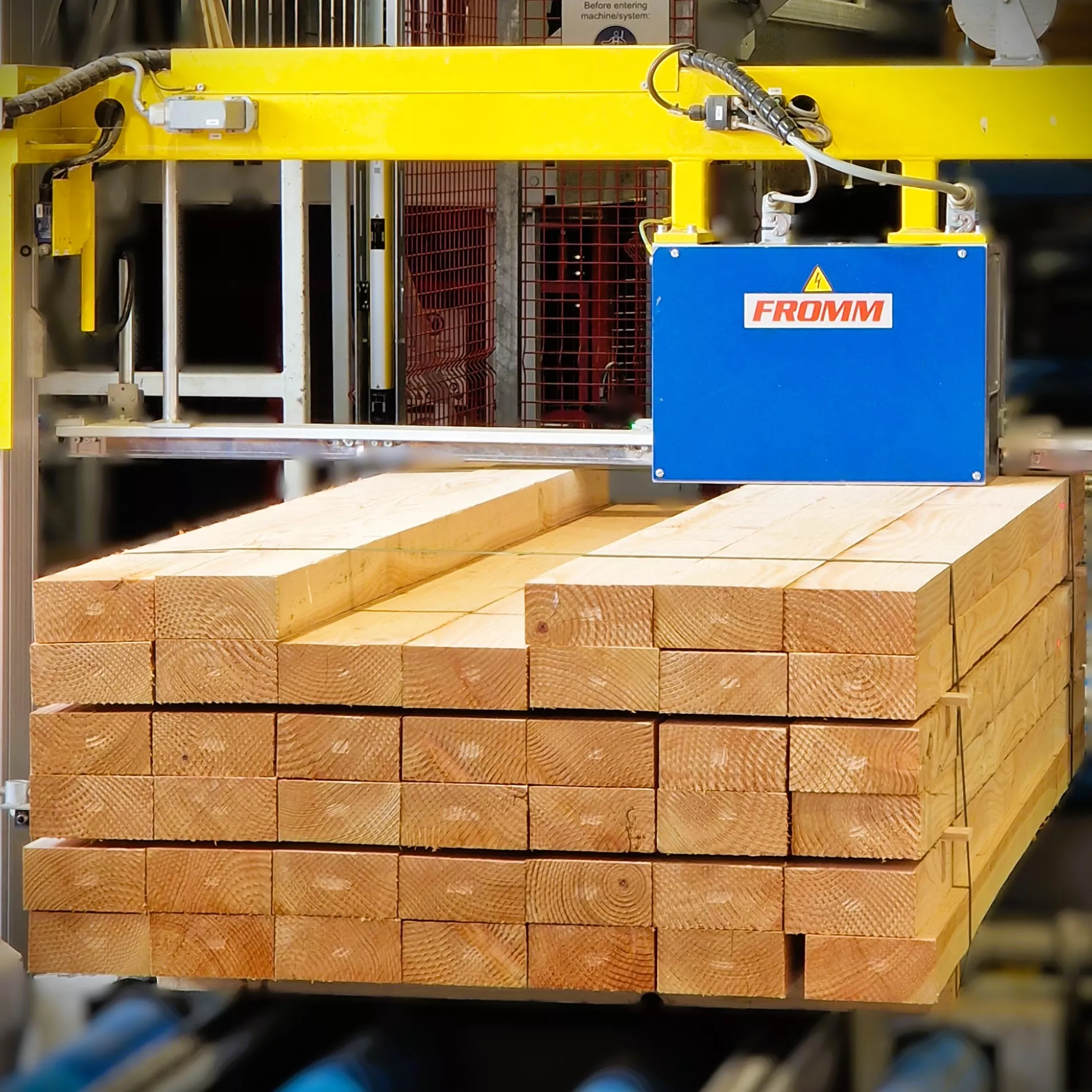 A&J Scott MH550 Mill 8 strapping sawn timber