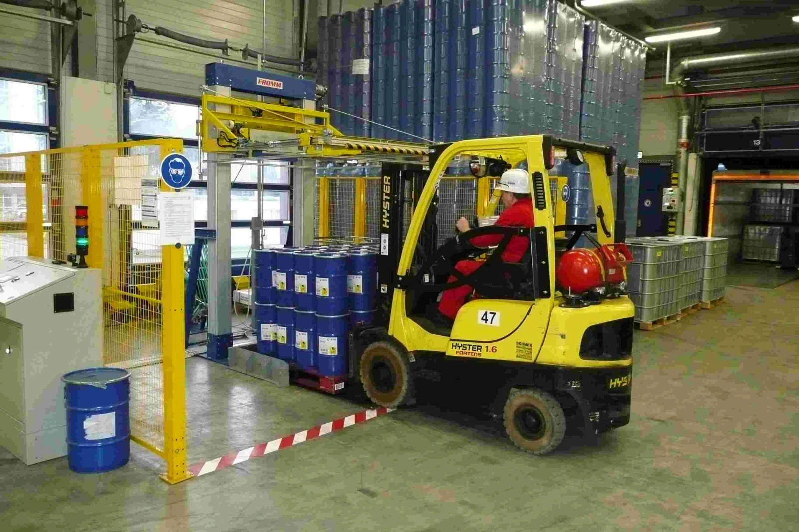 Horizontal Strapping Drums